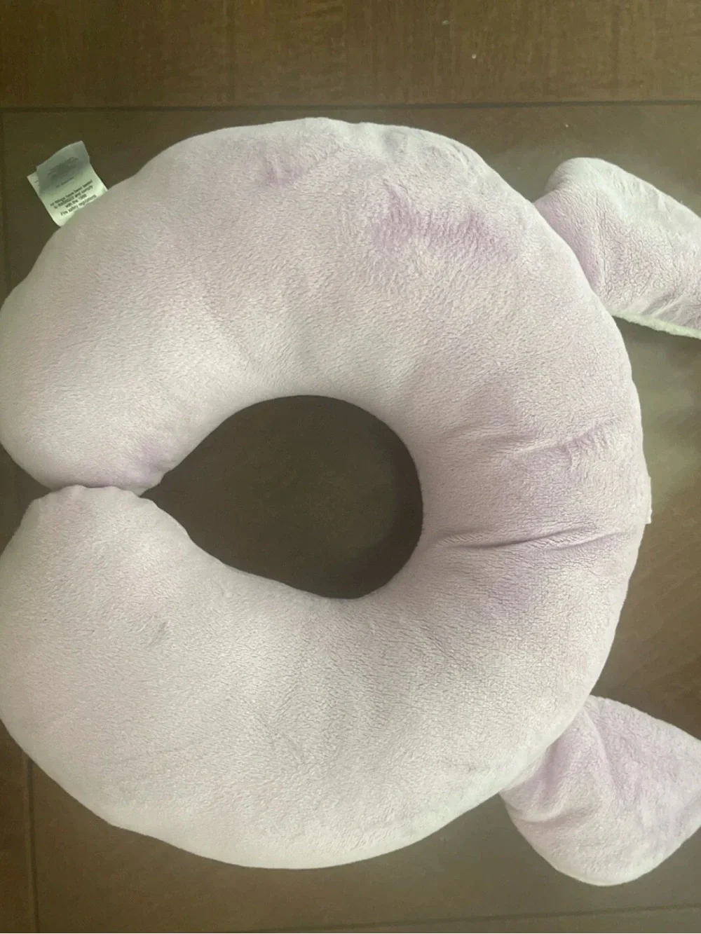 Disney Lilo and Stitch Purple 'Angel' Neck Pillow Travel